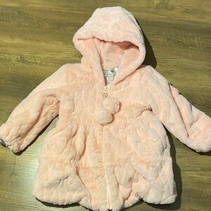 Widgeon rose plush toddler Jacket